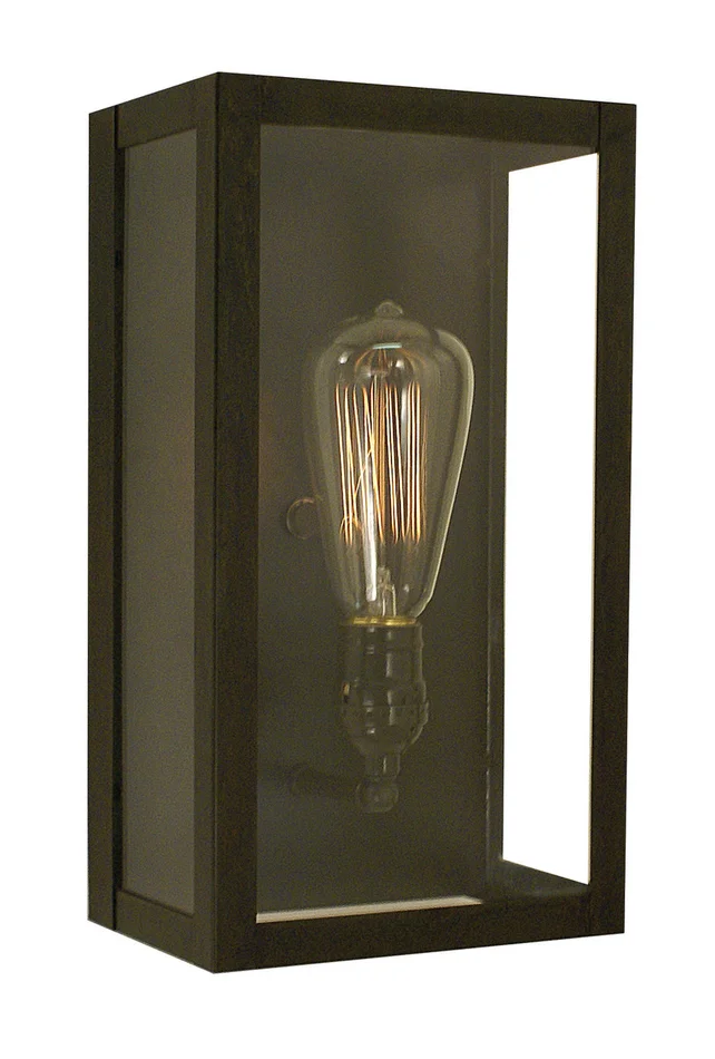 Vintage One Light Wall Mount in Rustic Brown (37|VIS-12RM-RB)