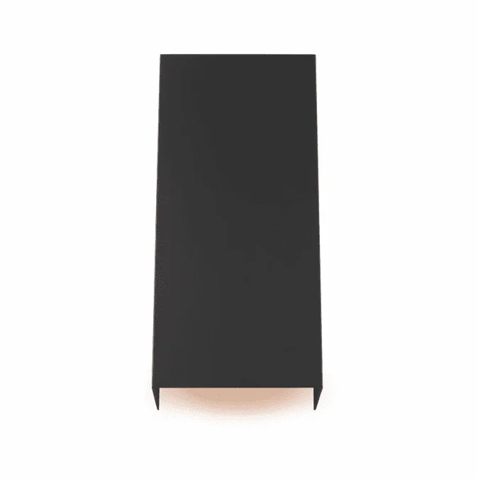 Visual Comfort Modern 700WSBMT13B-LED930 Brompton Contemporary Nightshade Black LED Medium Sconce Lighting