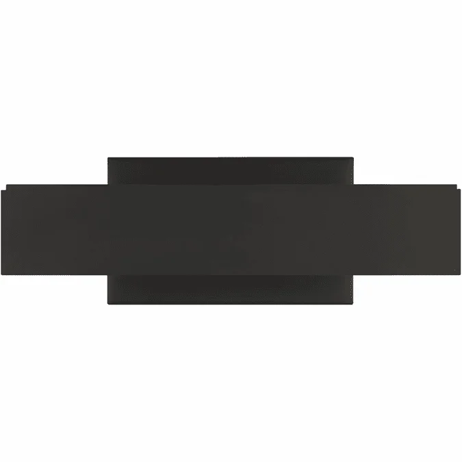 Visual Comfort Modern SLPC11730B Bau Contemporary Nightshade Black LED 8″ Picture Lighting