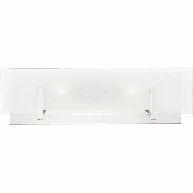 Visual Comfort Studio 4430802-05 Syll Contemporary Chrome 18″ Bathroom Sconce