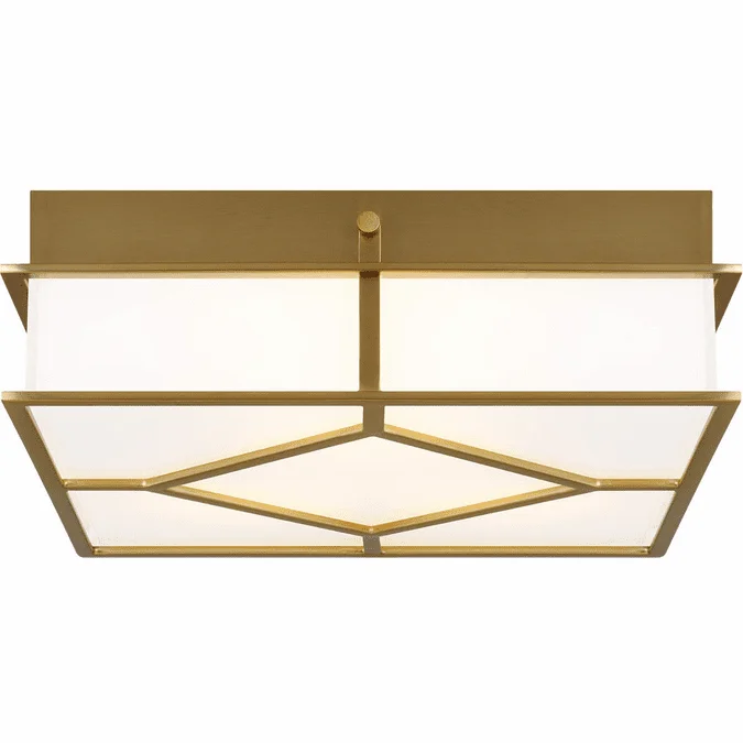 Visual Comfort Studio AF1063BBS Transom Contemporary Burnished Brass Flush Mount Lighting