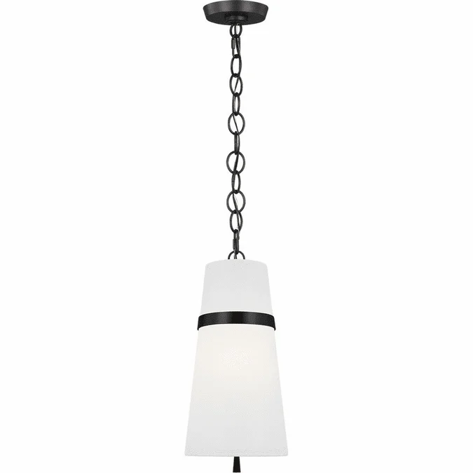 Visual Comfort Studio AP1161AI Cordtlandt Contemporary Aged Iron Mini Lighting Pendant