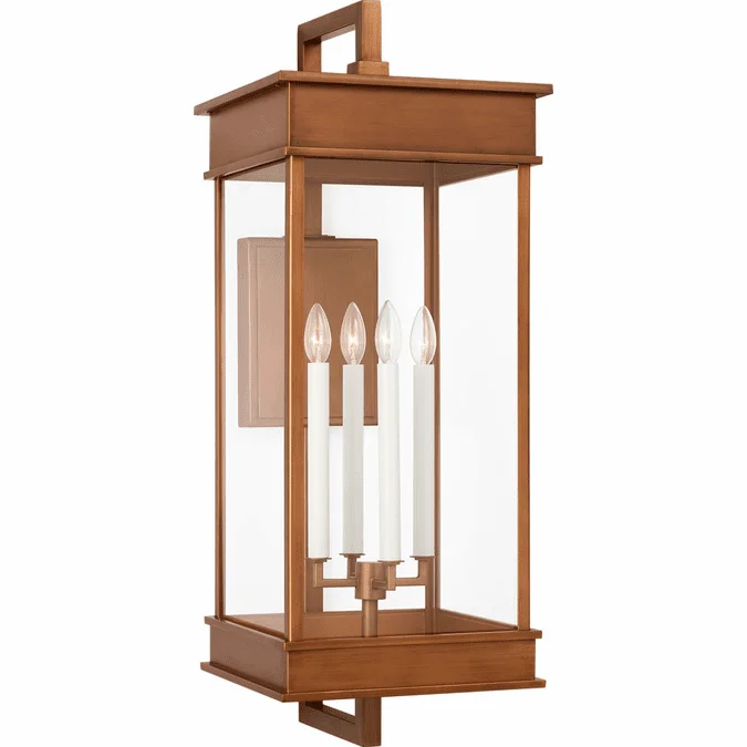 Visual Comfort Studio CO1434NCP Cupertino Natural Copper Extra Large Exterior Wall Sconce