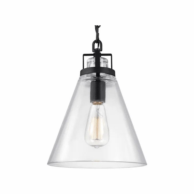 Visual Comfort Studio P1370ORB Frontage Modern Oil Rubbed Bronze 10″ Pendant Lighting Fixture