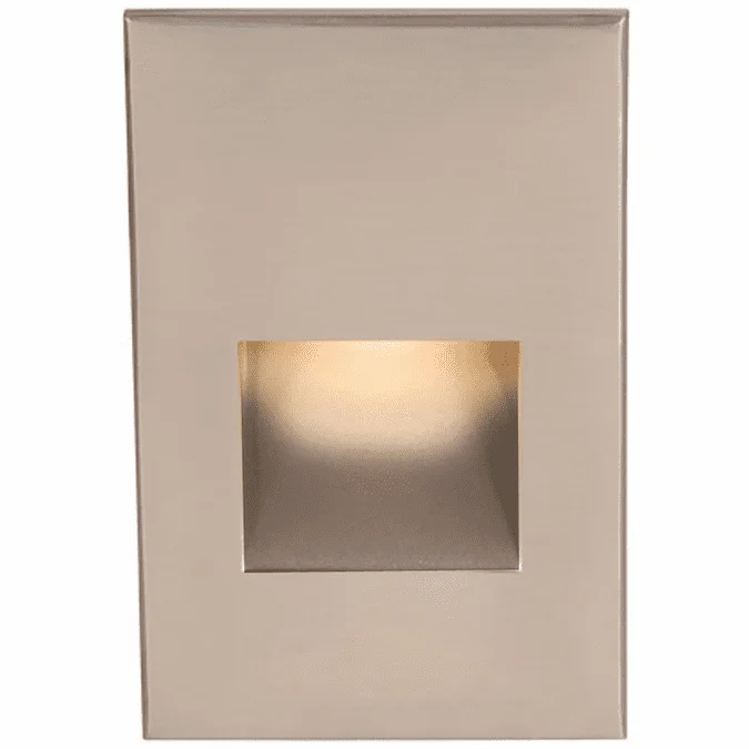 WAC Lighting WL-LED200-C-BN Contemporary Brushed Nickel LED Indoor Step Lighting