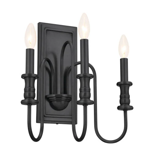 Wall Sconce 3Lt (10687|52473BK)