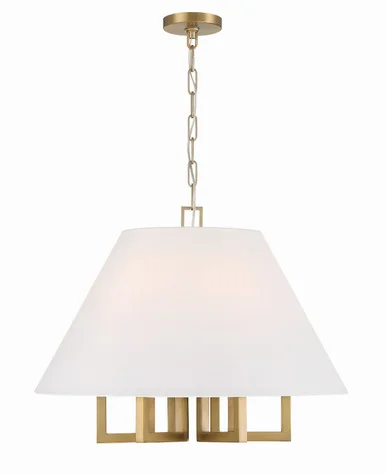 Westwood Six Light Chandelier in Vibrant Gold (60|2256-VG)