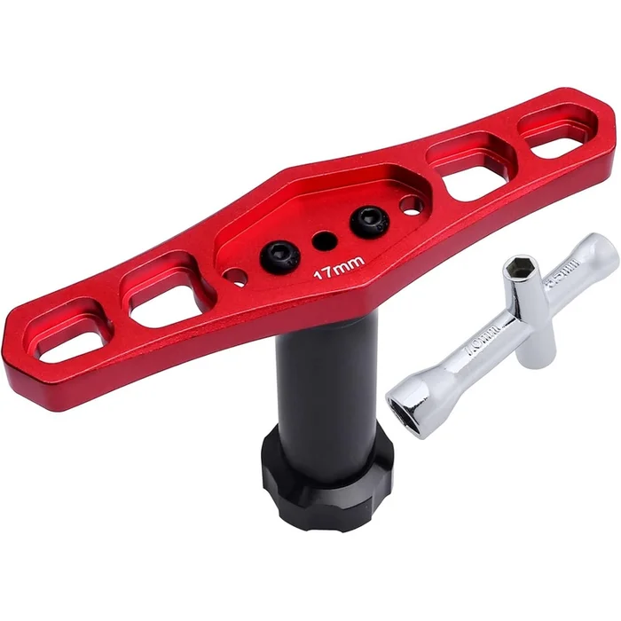 Wheel Hex Sleeve Wrench (17mm / Red)