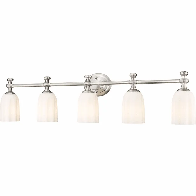 Z-Lite 1102-5V-BN Orion Brushed Nickel 5-Light Bathroom Vanity Lighting