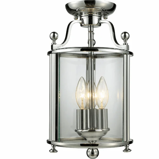 Z-Lite 134SF Wyndham Chrome 14.25″ Tall Ceiling Light