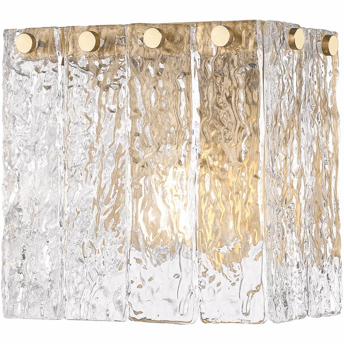 Z-Lite 1943-1S-MGLD Glacier Modern Modern Gold Wall Sconce Lighting
