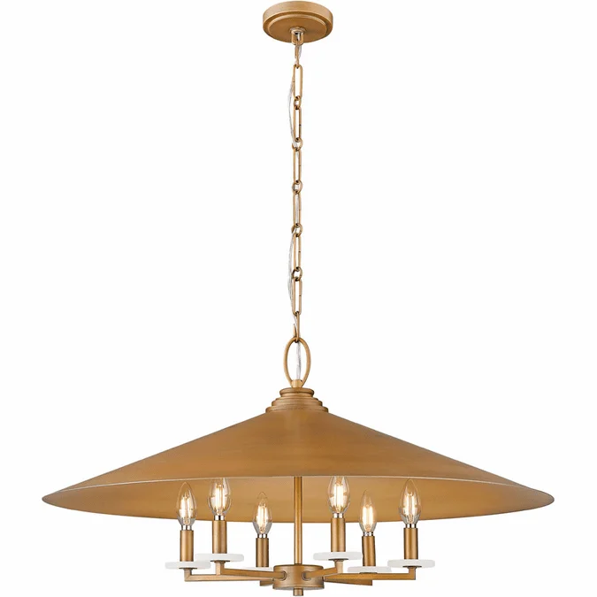 Z-Lite 1953-32SGD Rialto Contemporary Signature Gold 32″ Pendant Lighting