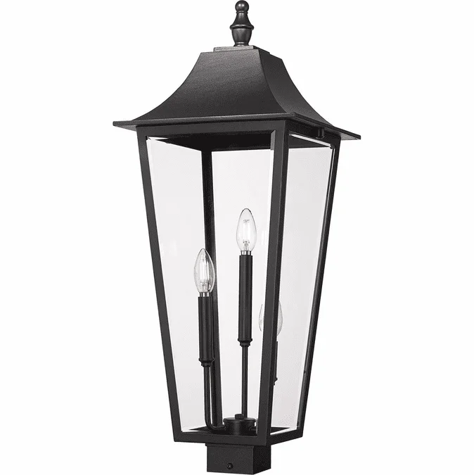 Z-Lite 5008PHXLS-BK Gannon Black Outdoor Post Light Fixture