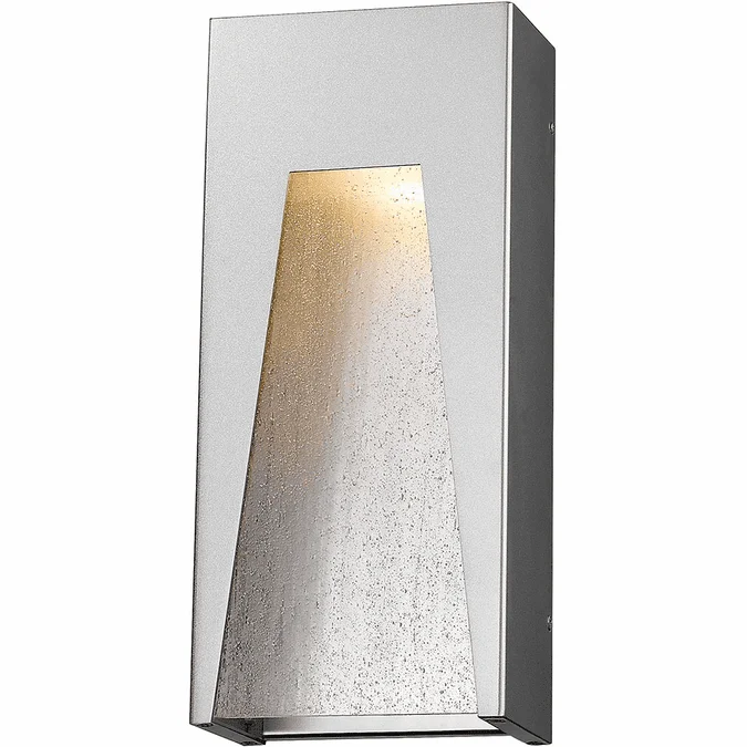 Z-Lite 561B-SL-SL-SDY-LED Millenial Contemporary Silver LED Exterior Wall Sconce Lighting