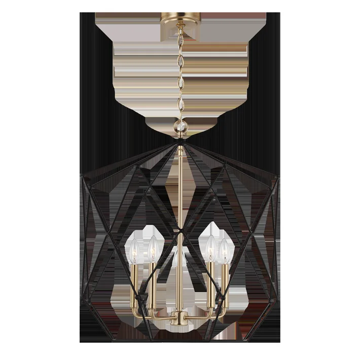 Zarra Large Five Light Lantern